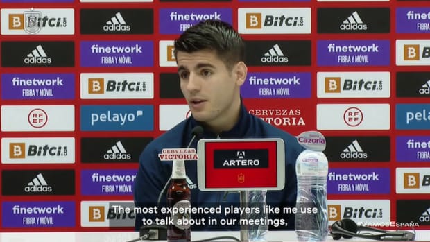 Morata excited about Spain's 'insane' group of young players